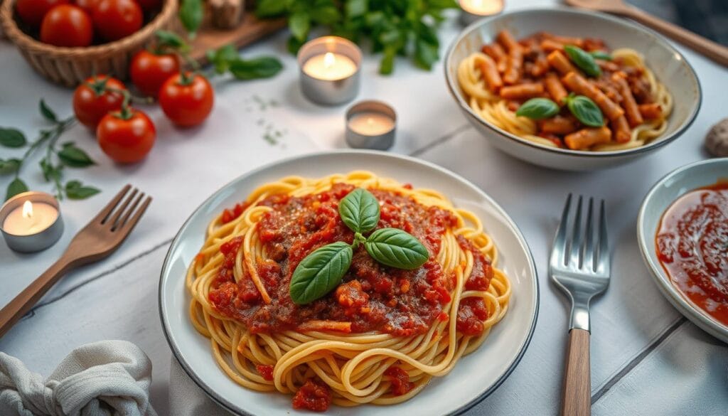 traditional pasta meals