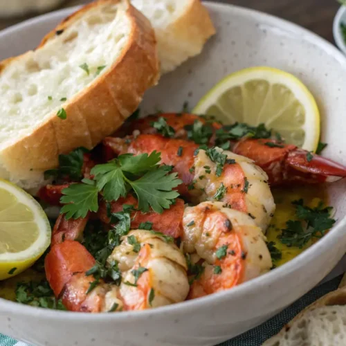 Garlic Butter Langostino Tails