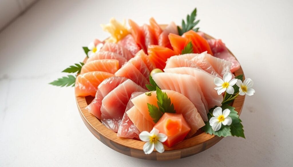 sashimi dish