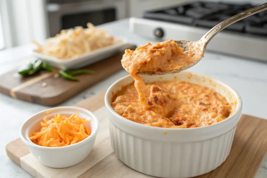 Fixing a runny buffalo chicken dip