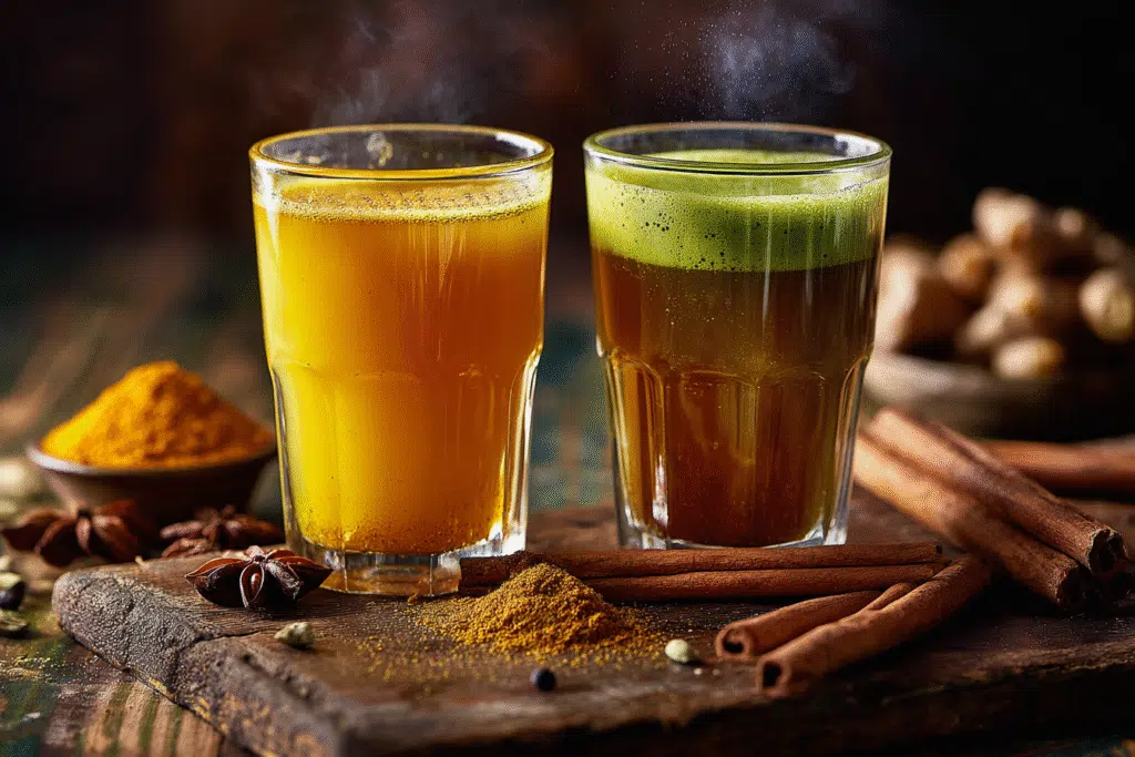 Natural Mounjaro recipe variations with turmeric and cinnamon
