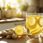 Natural Mounjaro Recipe in a detox glass