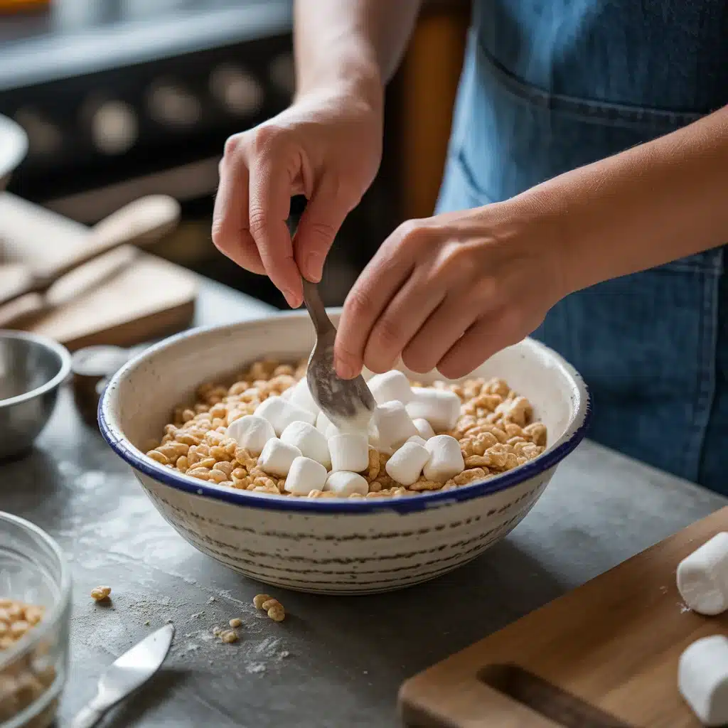 Frankenstein Halloween Rice Krispie Treats