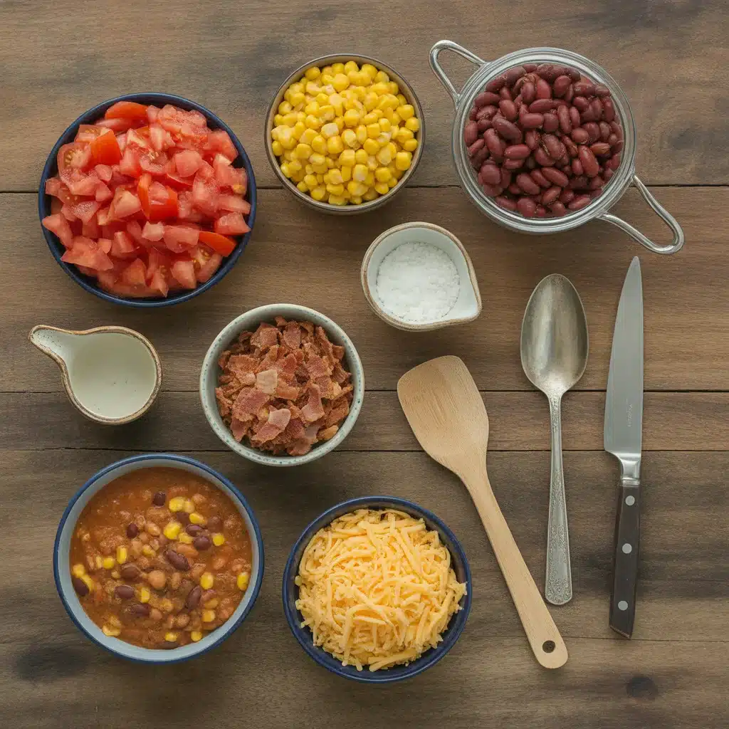 Chili Cornbread Salad