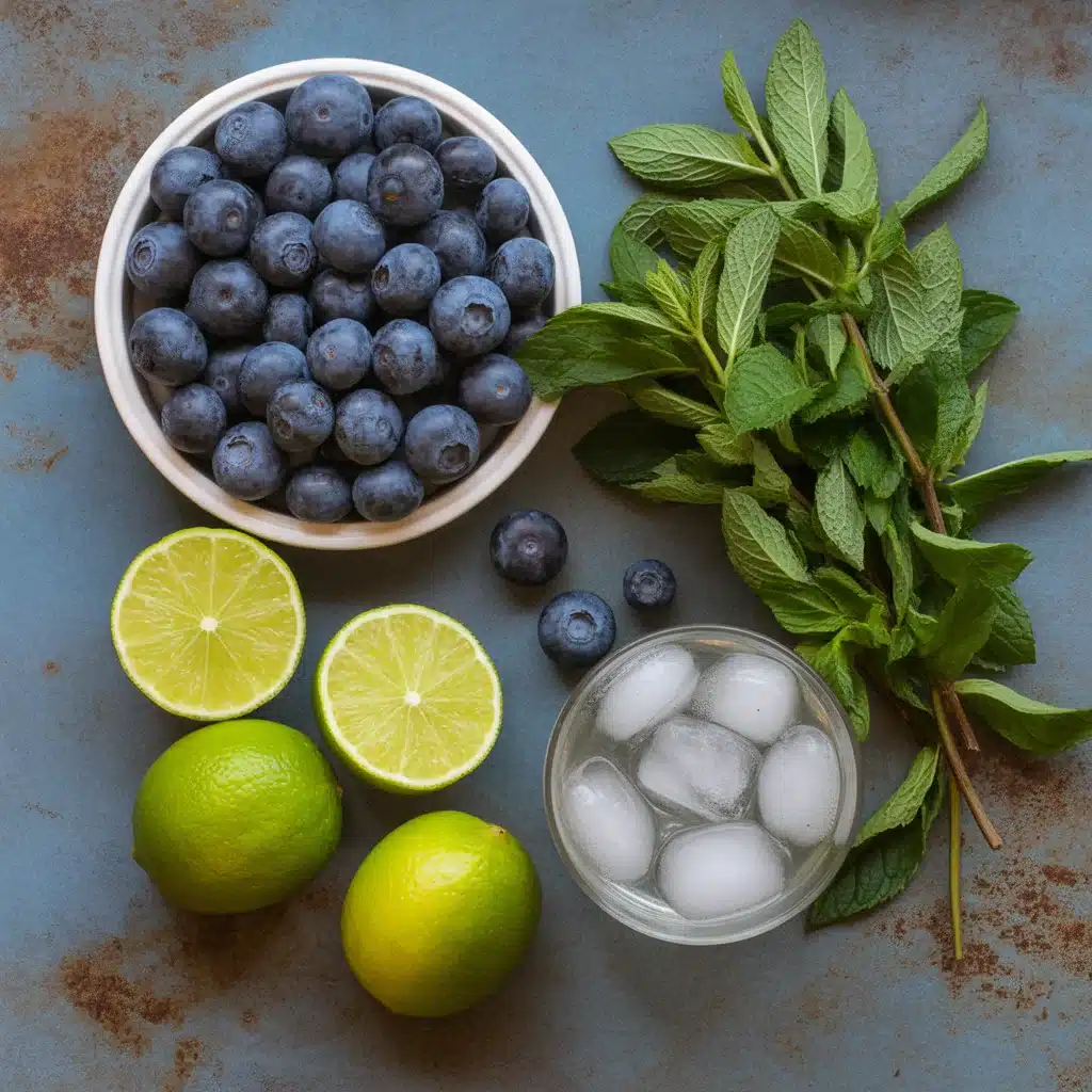 Blueberry Mojito Pitcher