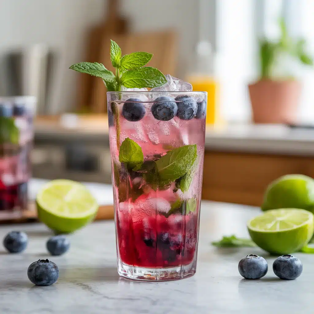 Blueberry Mojito Pitcher
