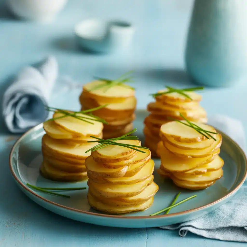 Crispy Potato Stacks