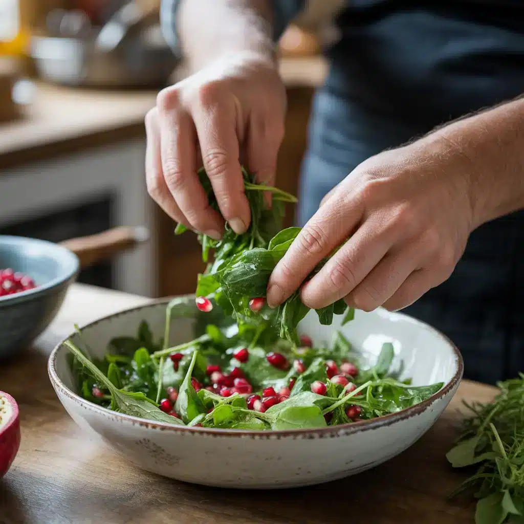 Festive Christmas Salad with a Sweet Surprise