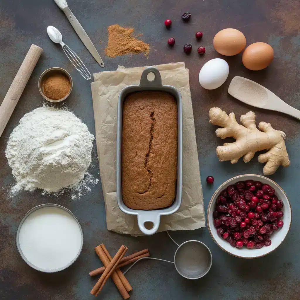 Spiced Gingerbread Loaf