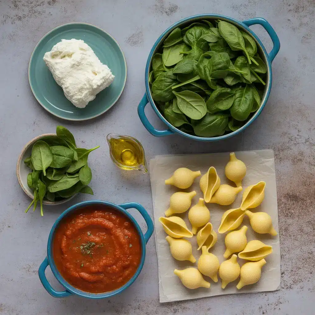 Deliciously Cheesy Spinach and Ricotta Stuffed Shells Recipe
