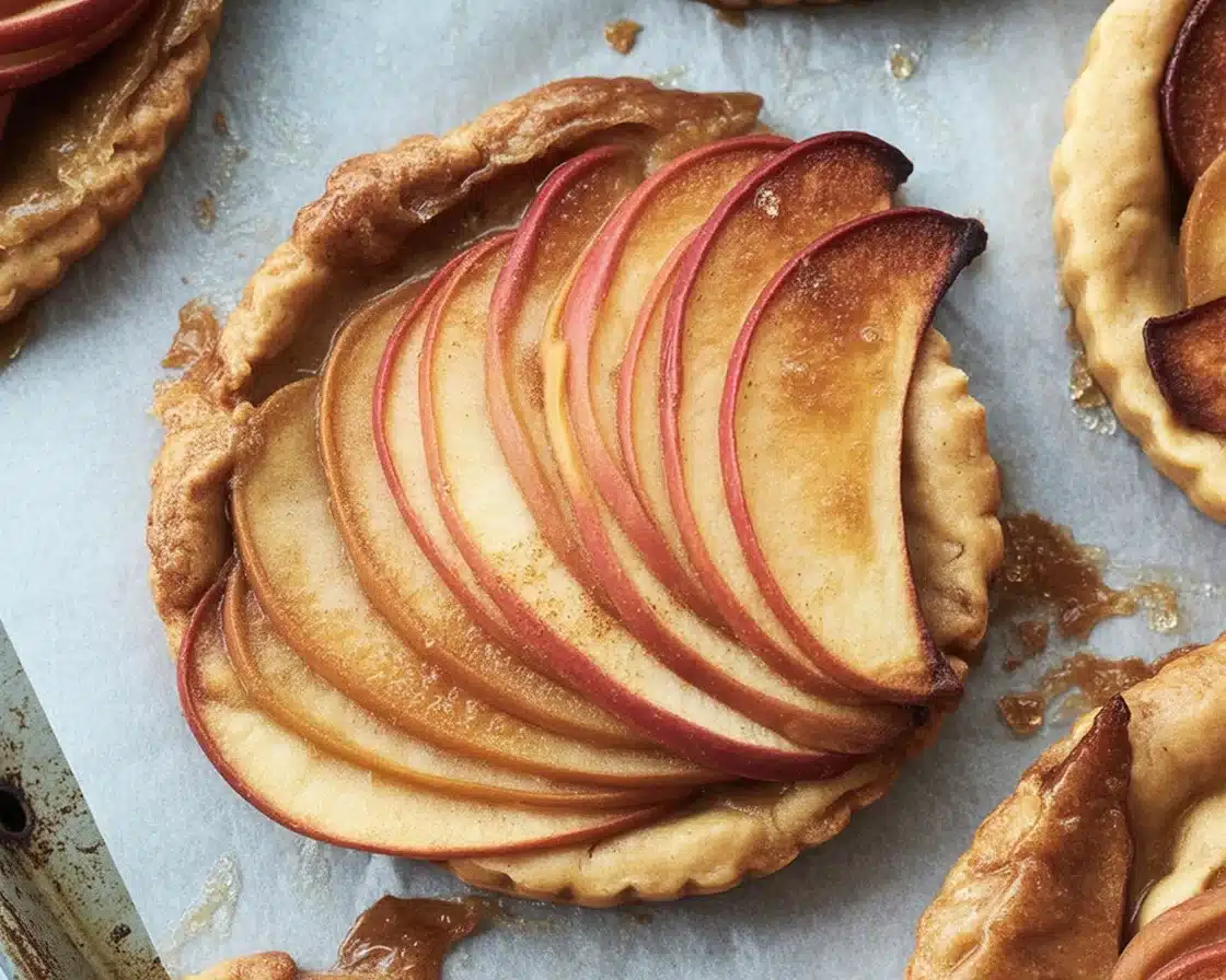 Delicious Apple Tartlets with cinnamon-spiced apple filling and buttery crust.