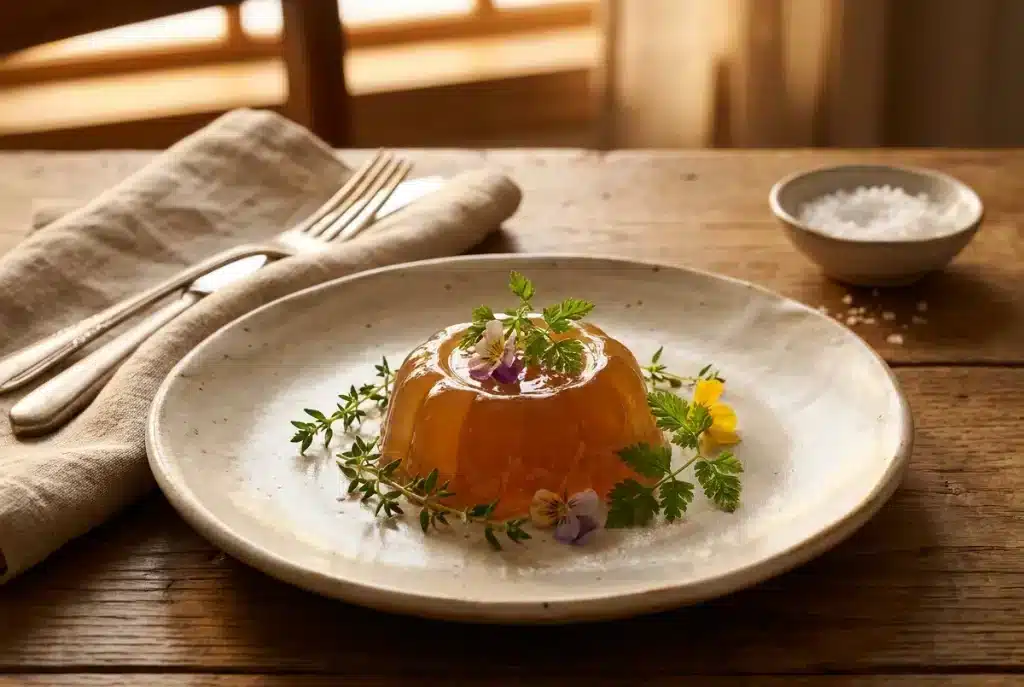 Is horse gelatin safe for humans to eat served