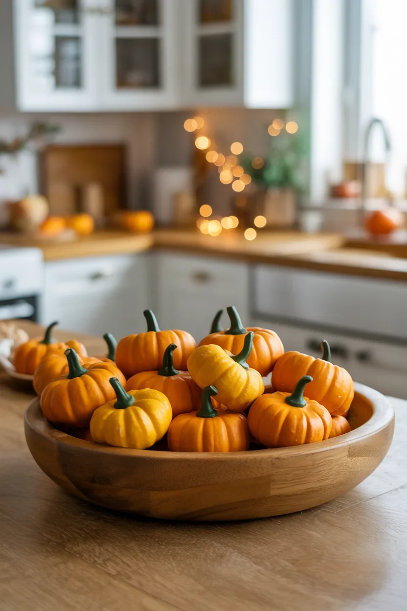 Mini Pretzel Pumpkins