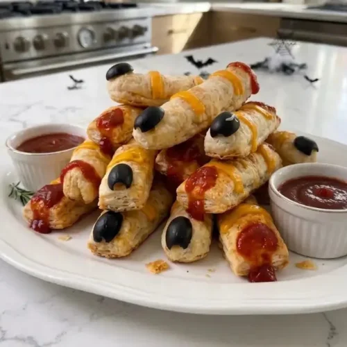 Flaky Monster Snacks ideal for Halloween parties and spooky celebrations
