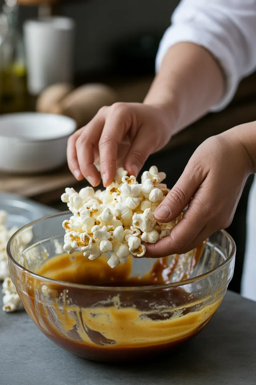 Spooktacularly Delicious Bloody Red Velvet Popcorn Treats!