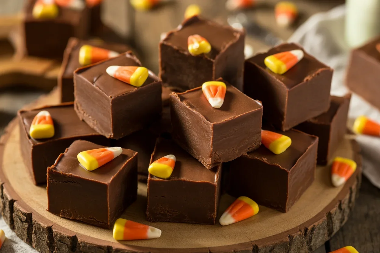Spooky Sweet Halloween Candy Corn Fudge Everyone Will Love